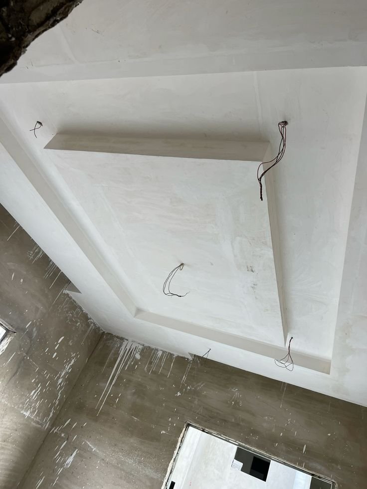 Rebaixamento de gesso feito pelo gesseiro no rj